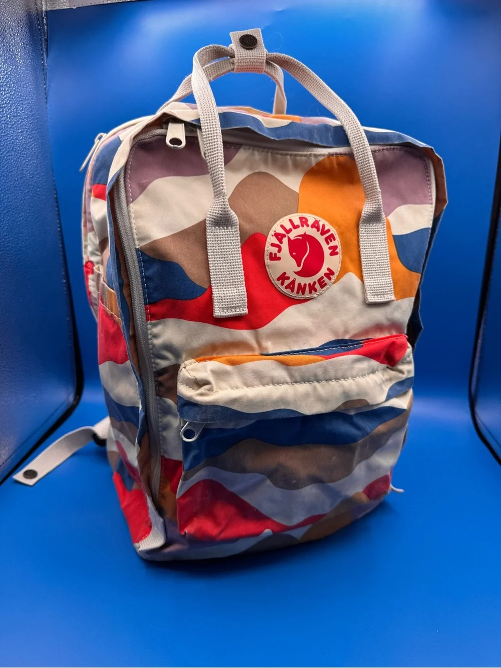 Fjallraven Kanken Multicolor Wave Backpack 23613 Kanken Art Laptop Backpack